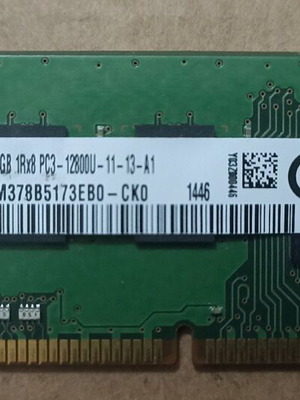 Μνήμη Samsung M378B5173EB0-CK0 DDR3 4GB PC3-12800 1600MHz μεταχειρισμένη