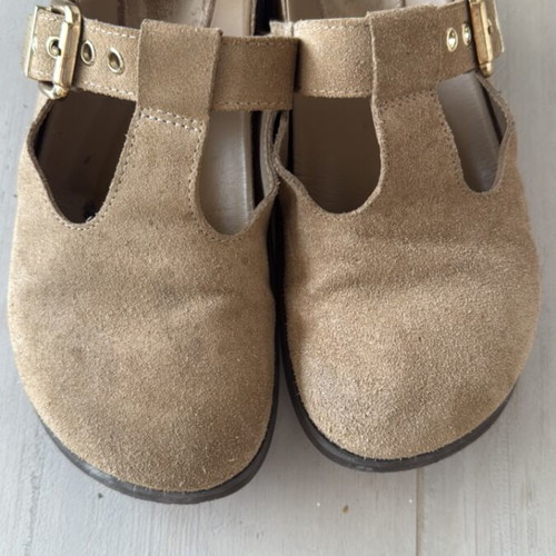Zara leather shoes used, suede, size 39