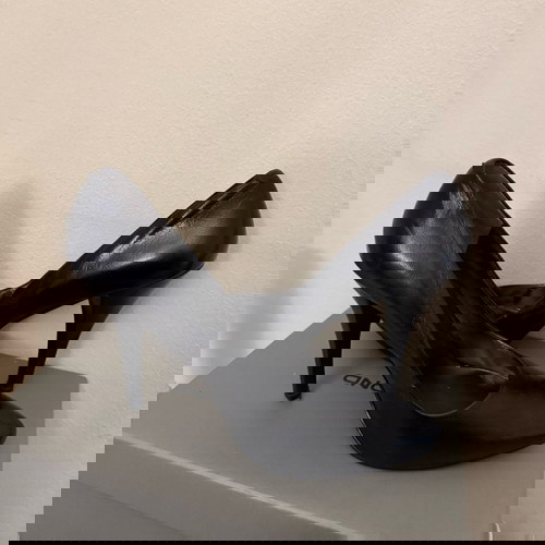 Nine West Γόβες Δερμάτινες σαν καινούργιο, μαύρες, νούμερο 39