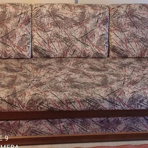 Living Room Sofa Set used with 1 three-seater bed sofa, 3 armchairs, 1 two-seater and 1 single with storage