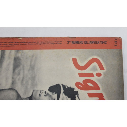 Signal German army magazine used, issue 2 of 1942