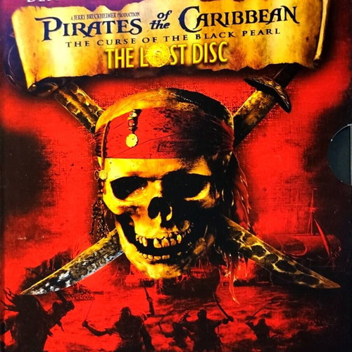 DVD Pirates of the Caribbean The Curse of the Black Pearl used, special edition, 3 disc set