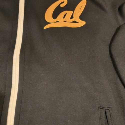 Champion jacket official California like new, blue and yellow