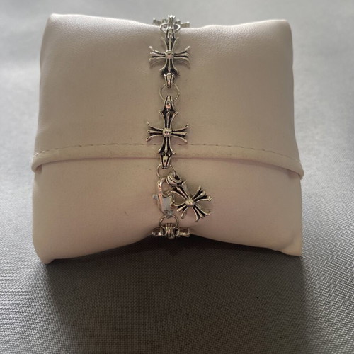 Chrome Hearts stainless steel bracelet, one size, max 22cm