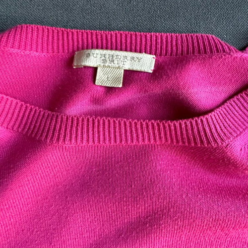 Burberry Brit pink knitted sweater like new, size S