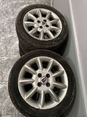Aluminum rims used 15’’