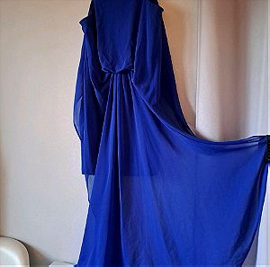 River Island Cobalt Blue Φόρεμα με ουρά Small