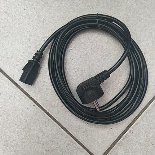 ATC Power Cable for PC 3m 3x0.75mm black new