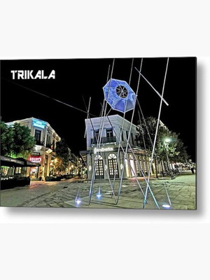 Trikala Poster The Umbrella by Zongolopoulos new 30x20 cm