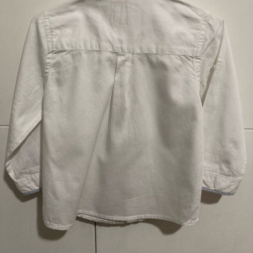 Mayoral white shirt for 18 months boy like new, long sleeve