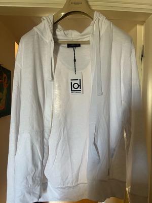 Dirty Laundry φούτερ βαμβακερό καινούργιο μέγεθος L άσπρο