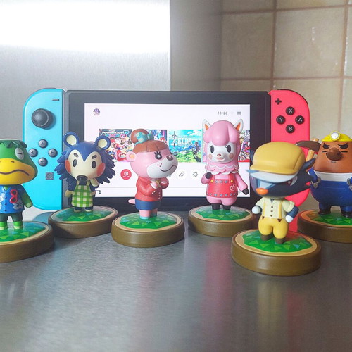 Amiibo Animal Crossing φιγούρες σαν καινούργιες Nintendo