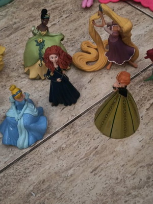 Φιγούρες πριγκίπισσες Disney μεταχειρισμένες, σετ 10, συλλεκτικό