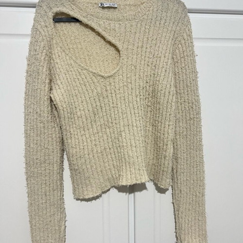 Barba Napoli beige pullover sweater like new, size L