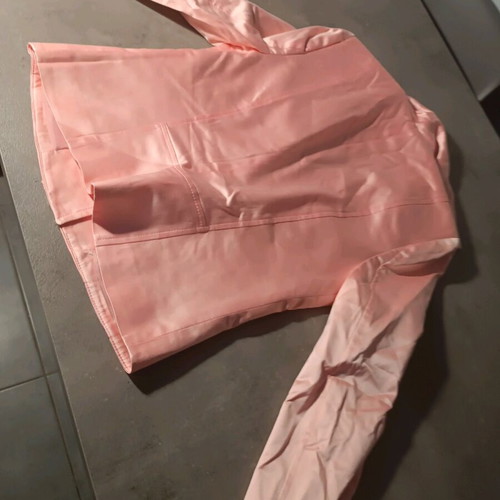Satin pink jacket like new, size S