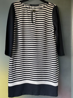 Zara women's striped dress like new, size M