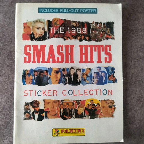 Panini Album Smash Hits 1988 new