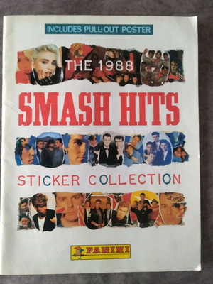 Panini Album Smash Hits 1988 new