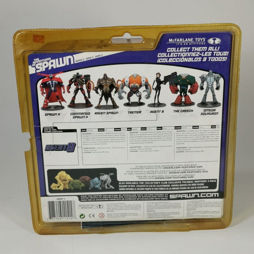 Spawn Agent 8 McFarlane Toys figure used, Series 2