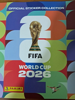 Άλμπουμ αυτοκόλλητων Fifa World Cup 2026 καινούργιο