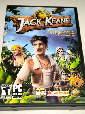 Jack Keane PC game used, adventure, American edition
