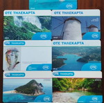 Greek phone cards 2012, pack of 8