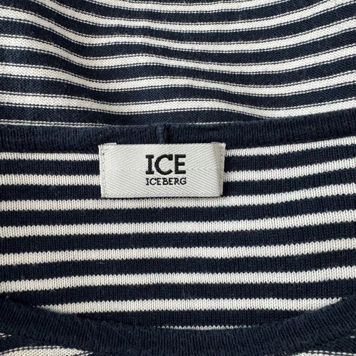Iceberg Striped Pocket T-shirt XL like new