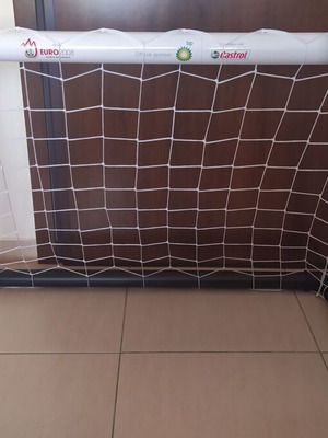 Mini Goal bp Castrol UEFA EURO 2008 like new, collectible kids football goal