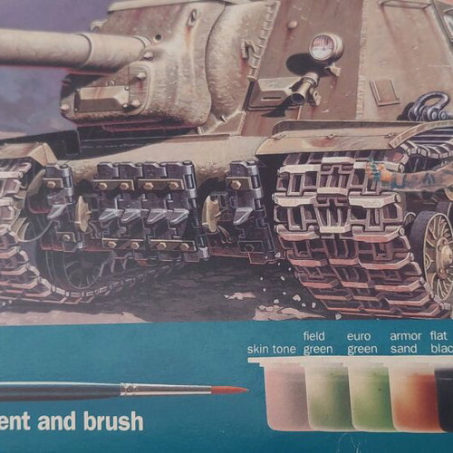 Static Assembly Tank Italeri New Model Set