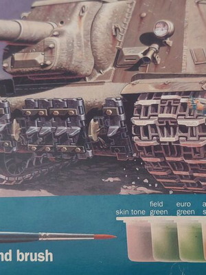 Static Assembly Tank Italeri New Model Set