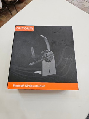 Nuroum HP31S (3rd Gen) Bluetooth слушалка с микрофон и USB донгъл нов