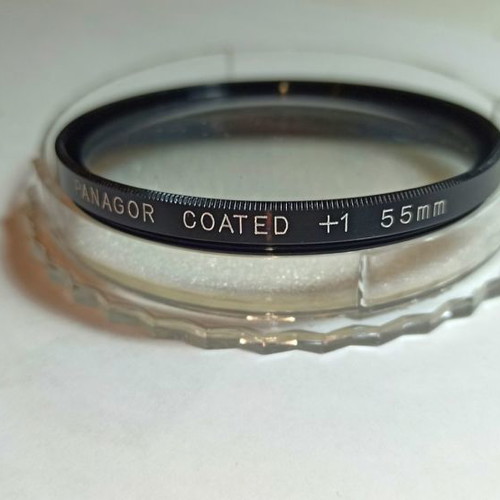 T adapter for Canon with Panagor UV, +1, +2 filters in excellent condition