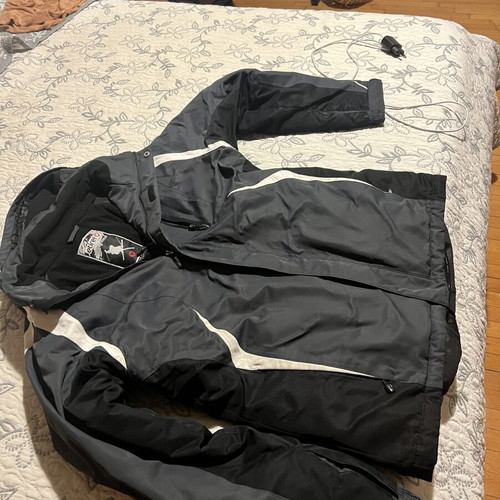 Etirel Technical Skiwear Ski Jacket L/XL like new, black