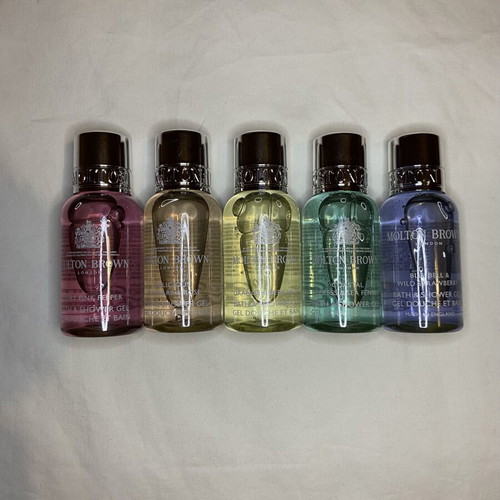 Molton Brown Bath & Shower Gel Set 5x30ml new