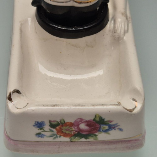Takito Company Naughty Nodder Vintage Porcelain Pin-up Ashtray