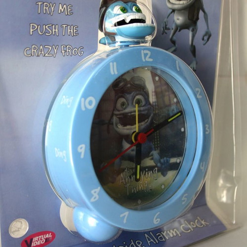 Annoying Thing Crazy Frog alarm clock new
