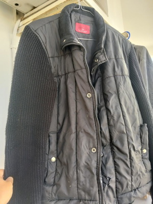 Zara men's jacket, size M, black