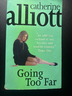 Going Too Far Catherine Alliott used English book