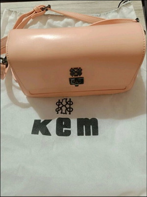 KEM crossbody bag new, soft pink color