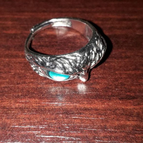 Unisex owl ring new with adjustable opening