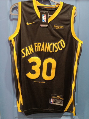 NBA Nike Golden State Warriors Curry 30 jersey new, authentic