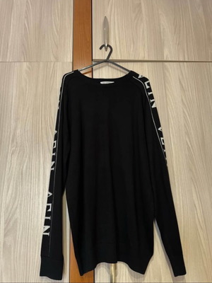 VLTN long sleeve black shirt size M like new