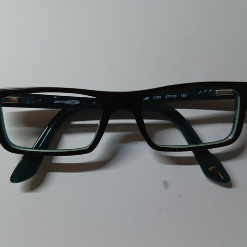 Arnette children's eyeglasses used, dark green
