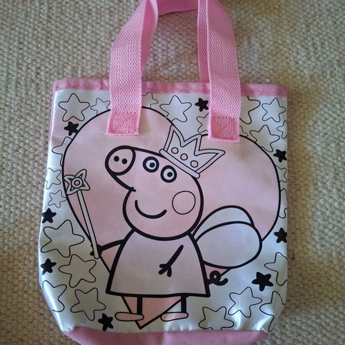 Peppa Pig Bag like new, pink 20x15 cm