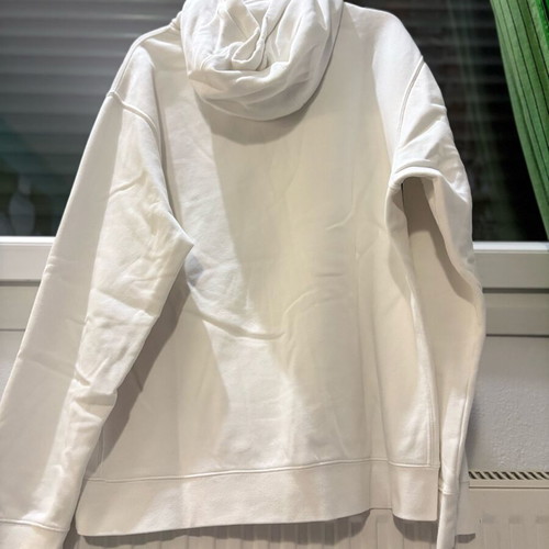 Nike hoodie like new, white, size L