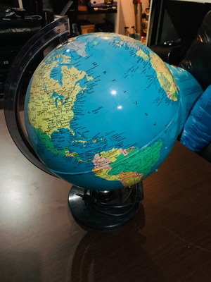 Globe lamp used