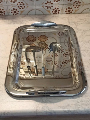 Metallourgist Stainless Steel 18/10 Wedding Serving Tray New