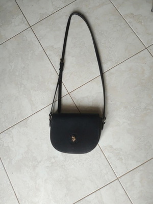 Τσάντα χιαστί Polo U.S. Polo Assn. μαύρη σαν καινούργια