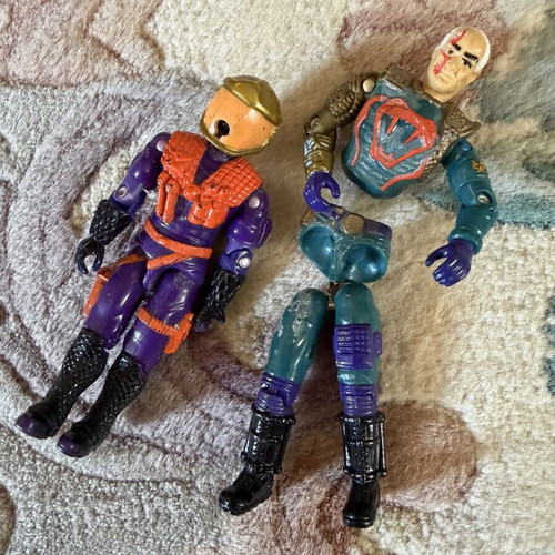 Gi Joe figures vintage toys