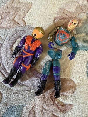 Gi Joe figures vintage toys